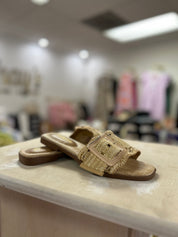 Nayan Raffia Sandals