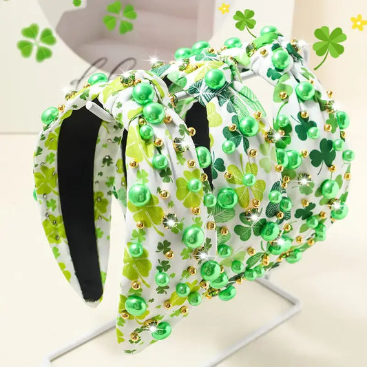 St Patricks Day Knotted Headbands