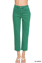 ATTENTION- Acid Wash High Waist Jeans