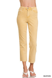 ATTENTION- Acid Wash High Waist Jeans