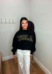 NOLA Mockneck Sweatshirt