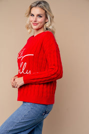 Holly Jolly Knit Sweater