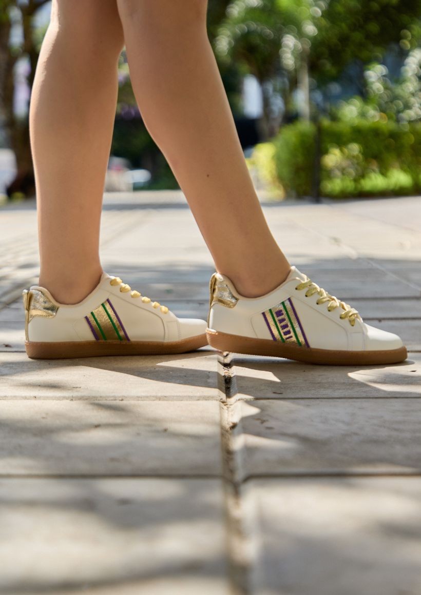 Billie - Mardi Gras Sneakers
