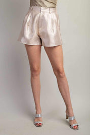 Sparkle & Shine Pleated Shorts