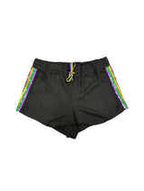 Adult Sequin Stripe Viscose Shorts