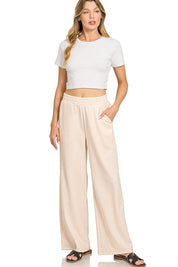 Fall Vibes- Scuba Crewneck Pullover & Pants: 2 Piece Set