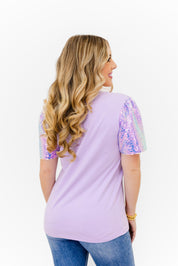 Sparkle Candy Corn Top