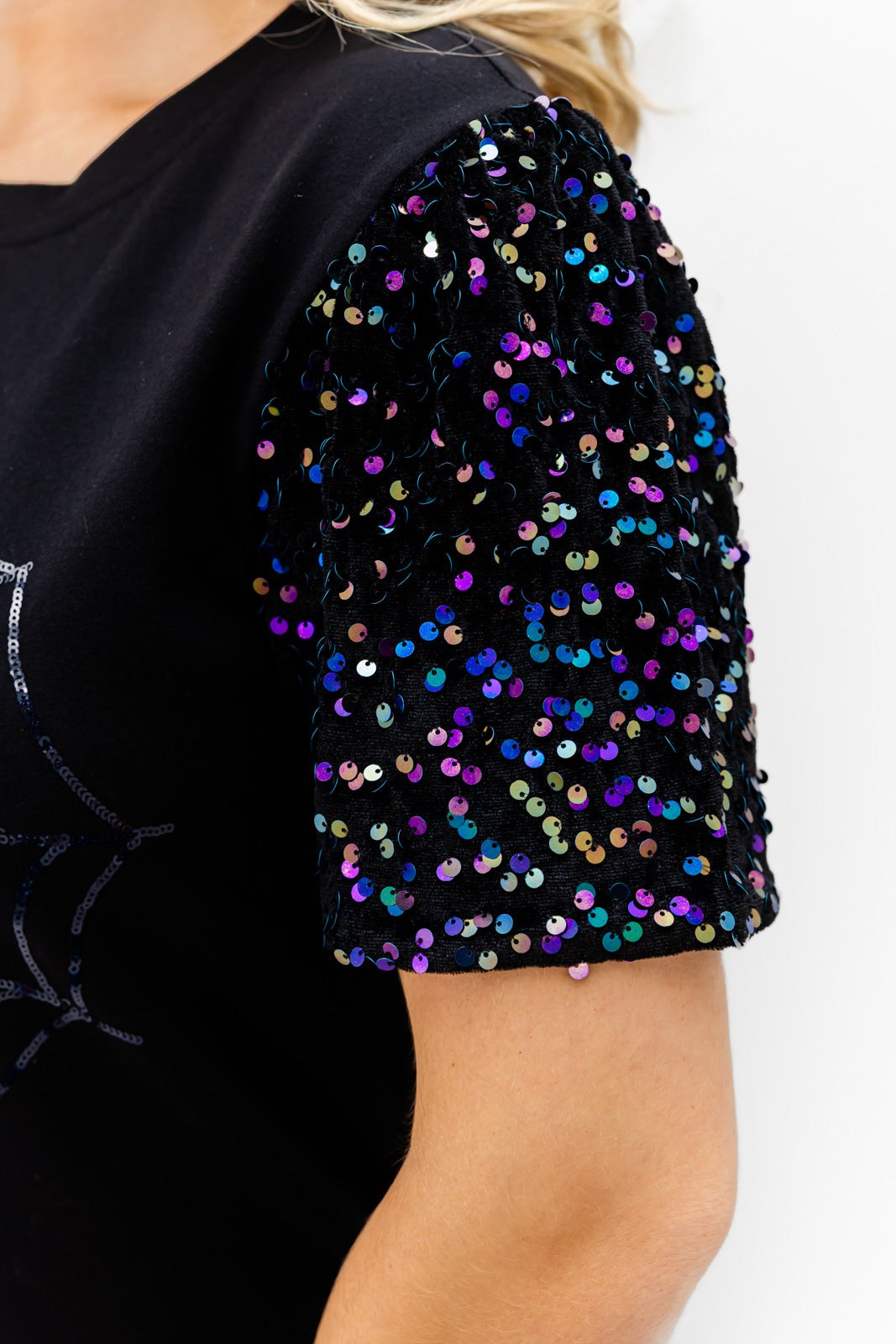 Midnight Web Top