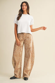 Pleated Puff Short Sleeve Sweater