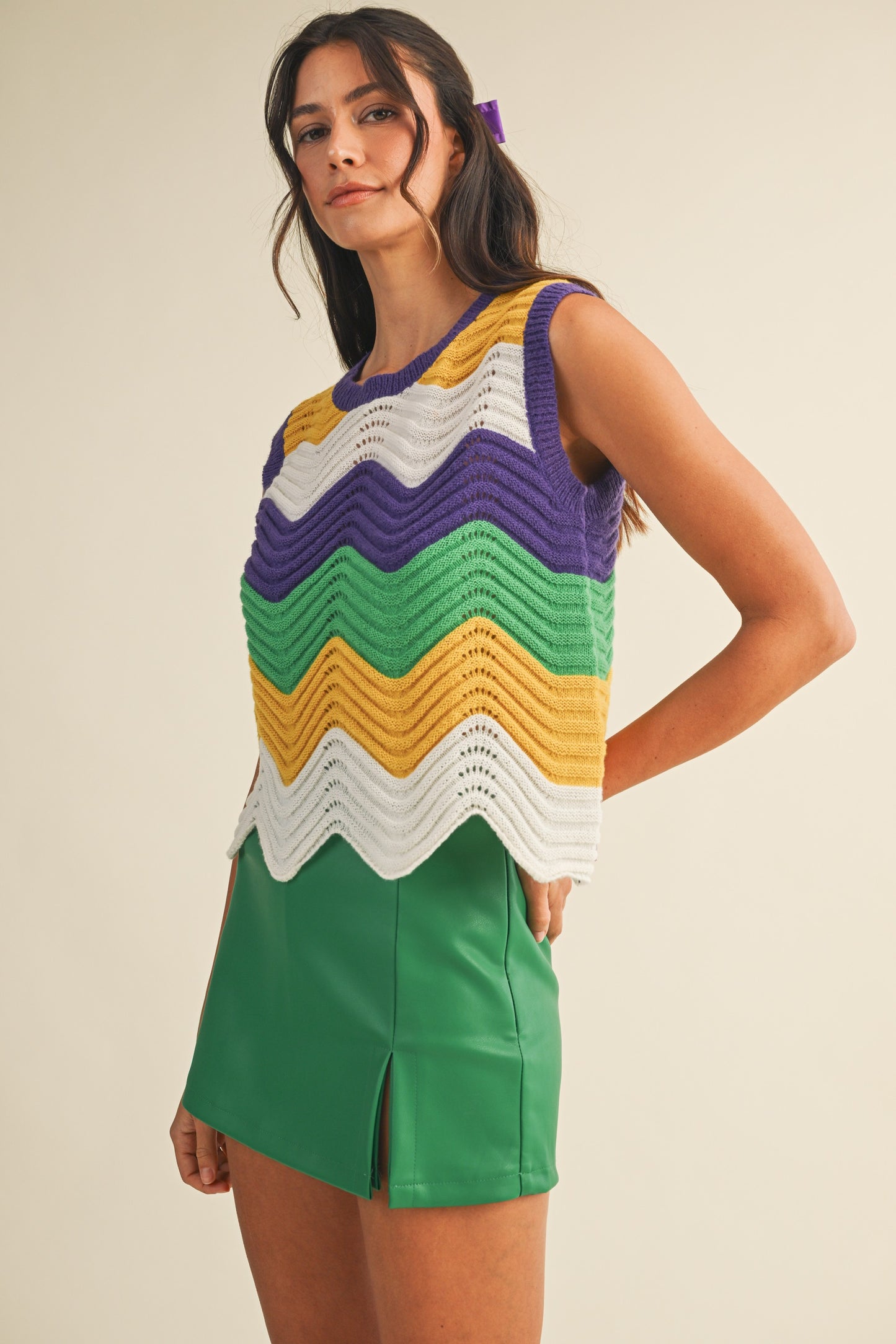 CLEO- Side Slit Skort