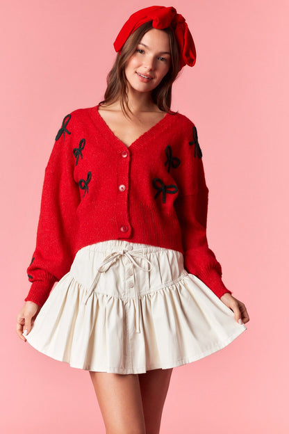 Perfect Bow Cardigan