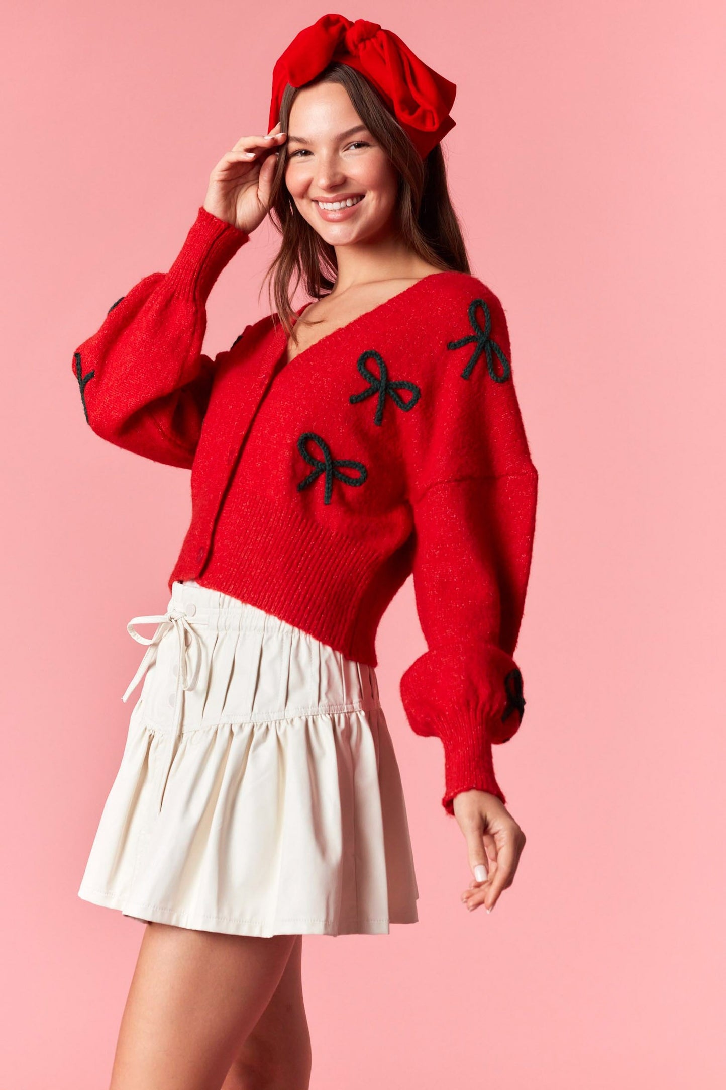 Perfect Bow Cardigan