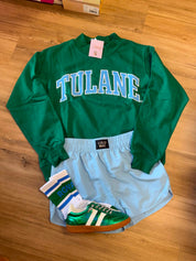 Tulane Roll Wave Varsity Socks