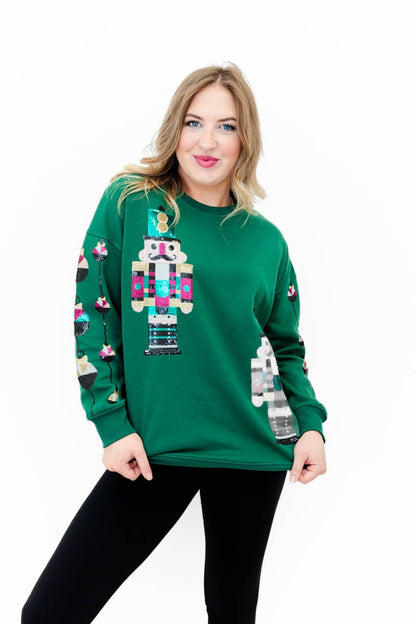 Sparkle Nutcracker Sweatshirt