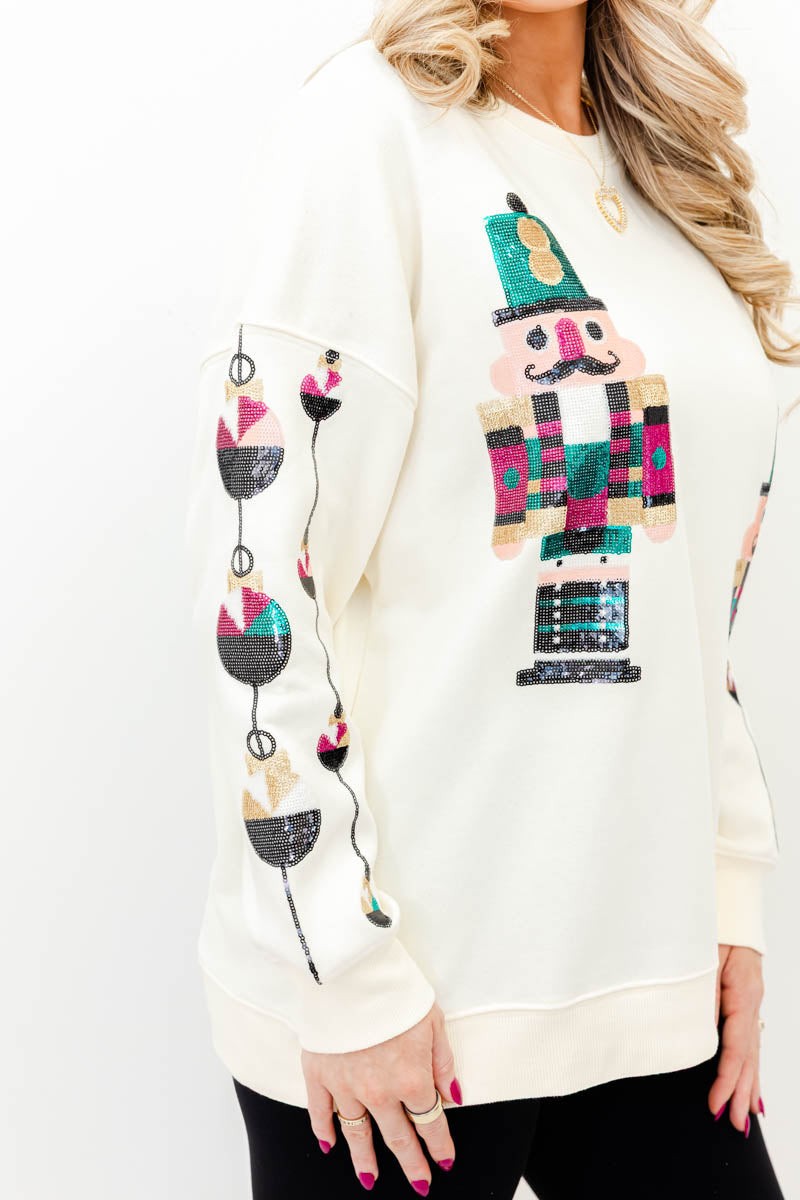 Sparkle Nutcracker Sweatshirt