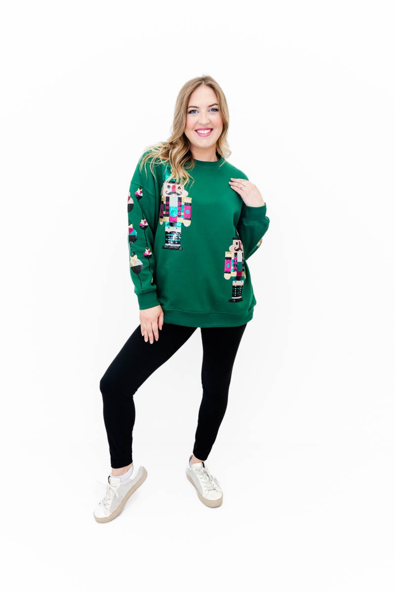 Sparkle Nutcracker Sweatshirt