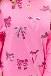 Blushing Bows Sweatshirt
