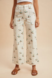 MALLARD- Denim Wide Leg Jean