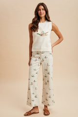 MALLARD- Denim Wide Leg Jean