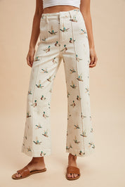 MALLARD- Denim Wide Leg Jean