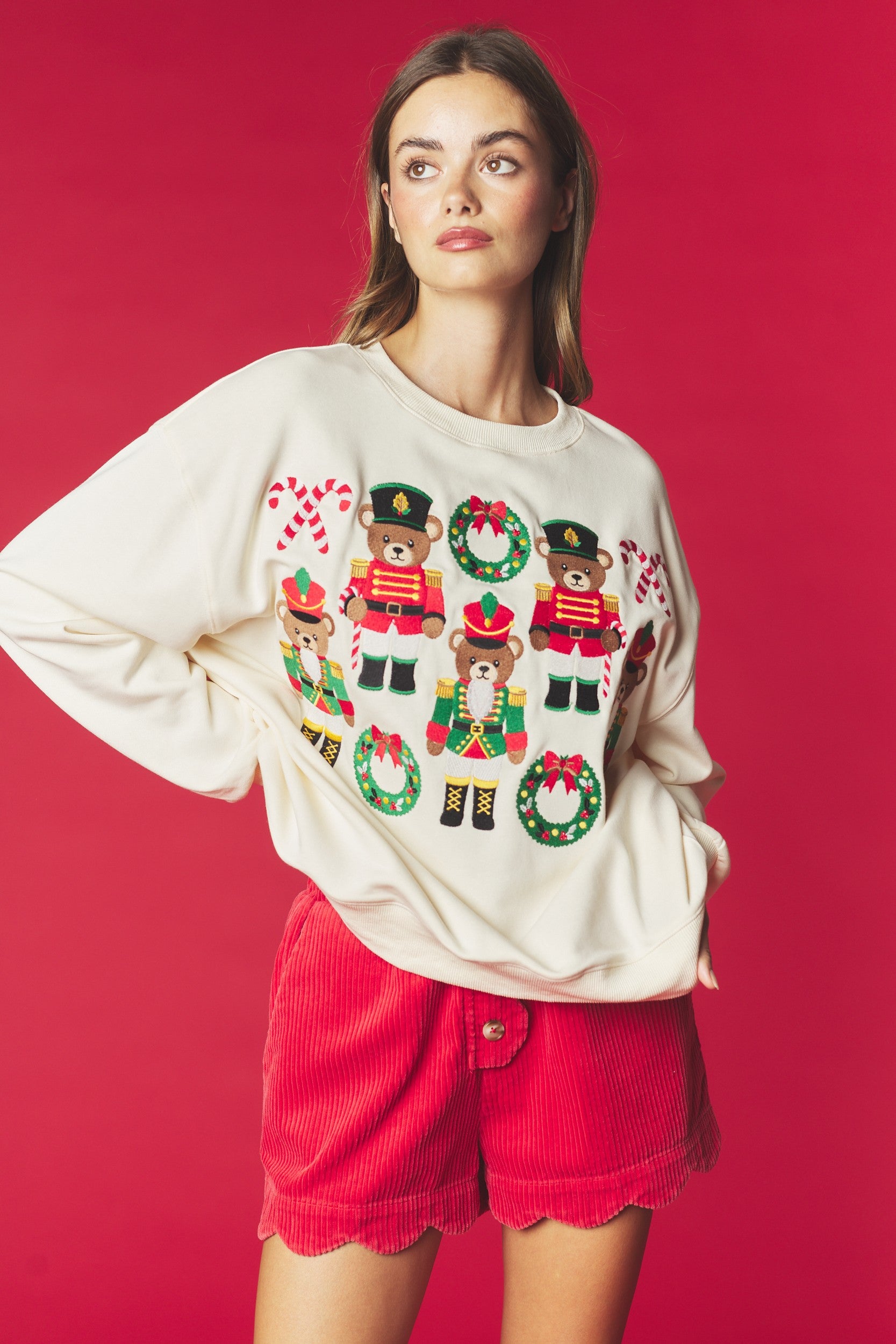 Teddy’s Toy Soldier Sweater
