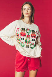 Teddy’s Toy Soldier Sweater