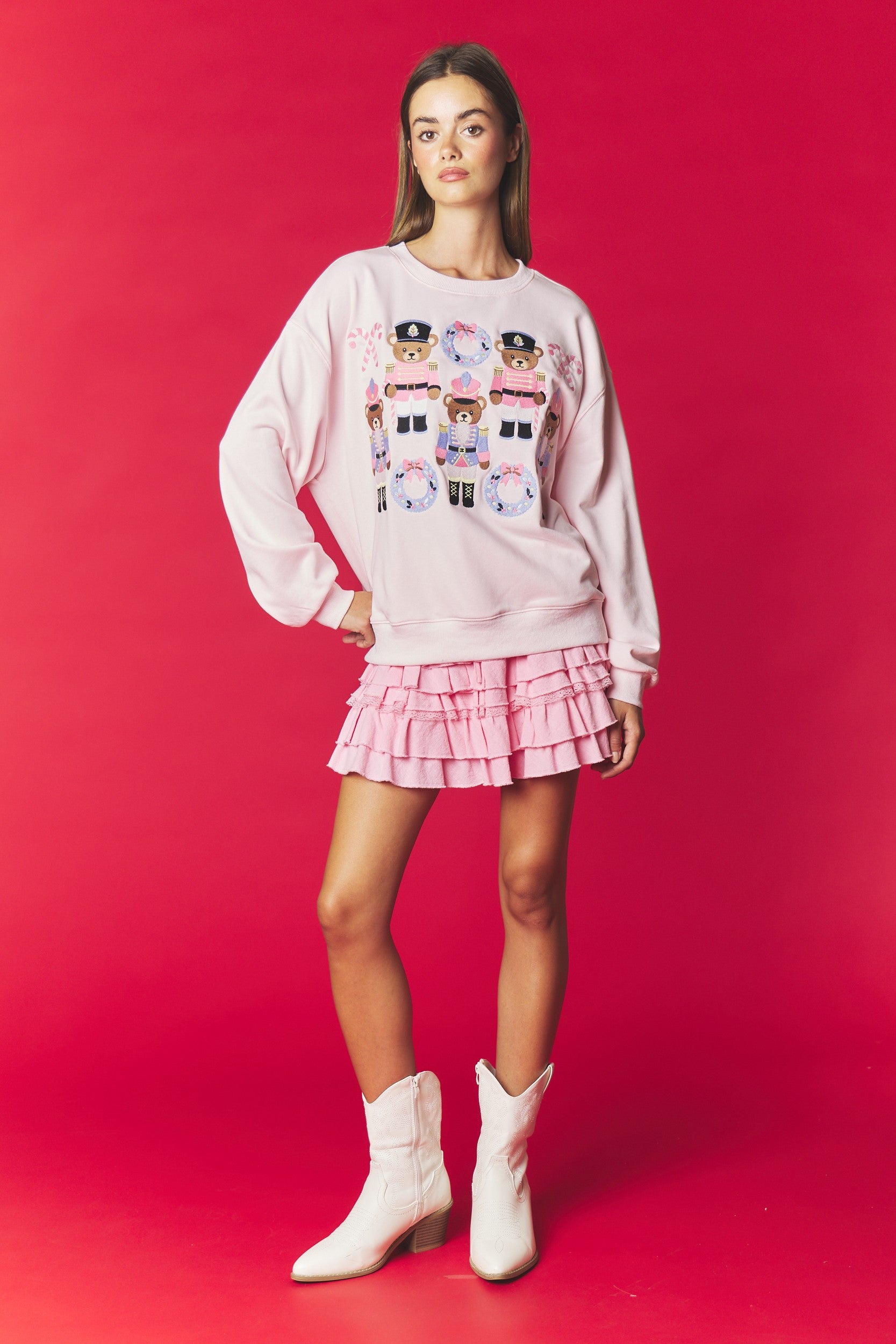 Teddy’s Toy Soldier Sweater