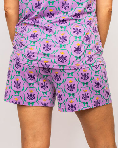 The Royal Standard-Mardi Bow Sleep Shorts
