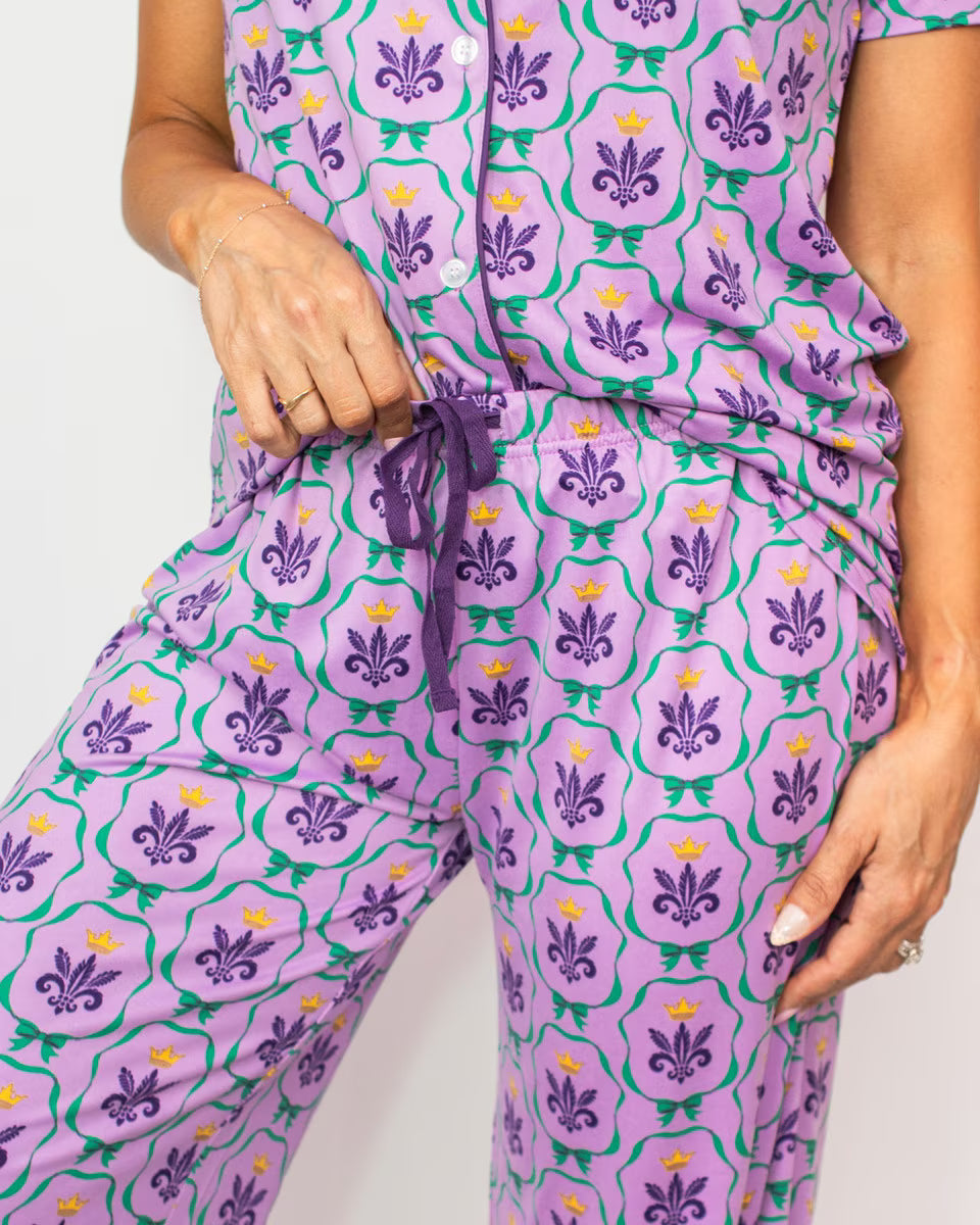 The Royal Standard-Mardi Bow Sleep Pants