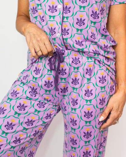 The Royal Standard-Mardi Bow Sleep Pants