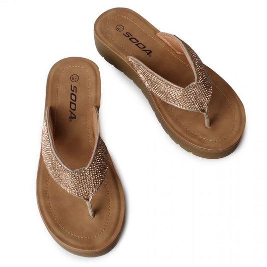 Auroy Sandal - Penny Shimmer