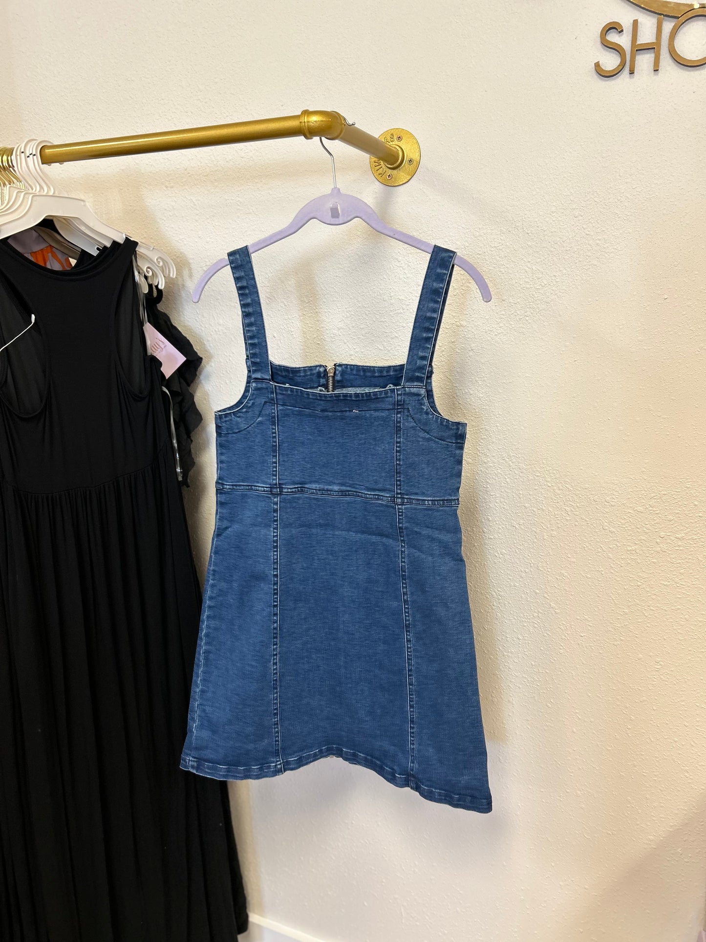 It’s a Zip Denim Dress