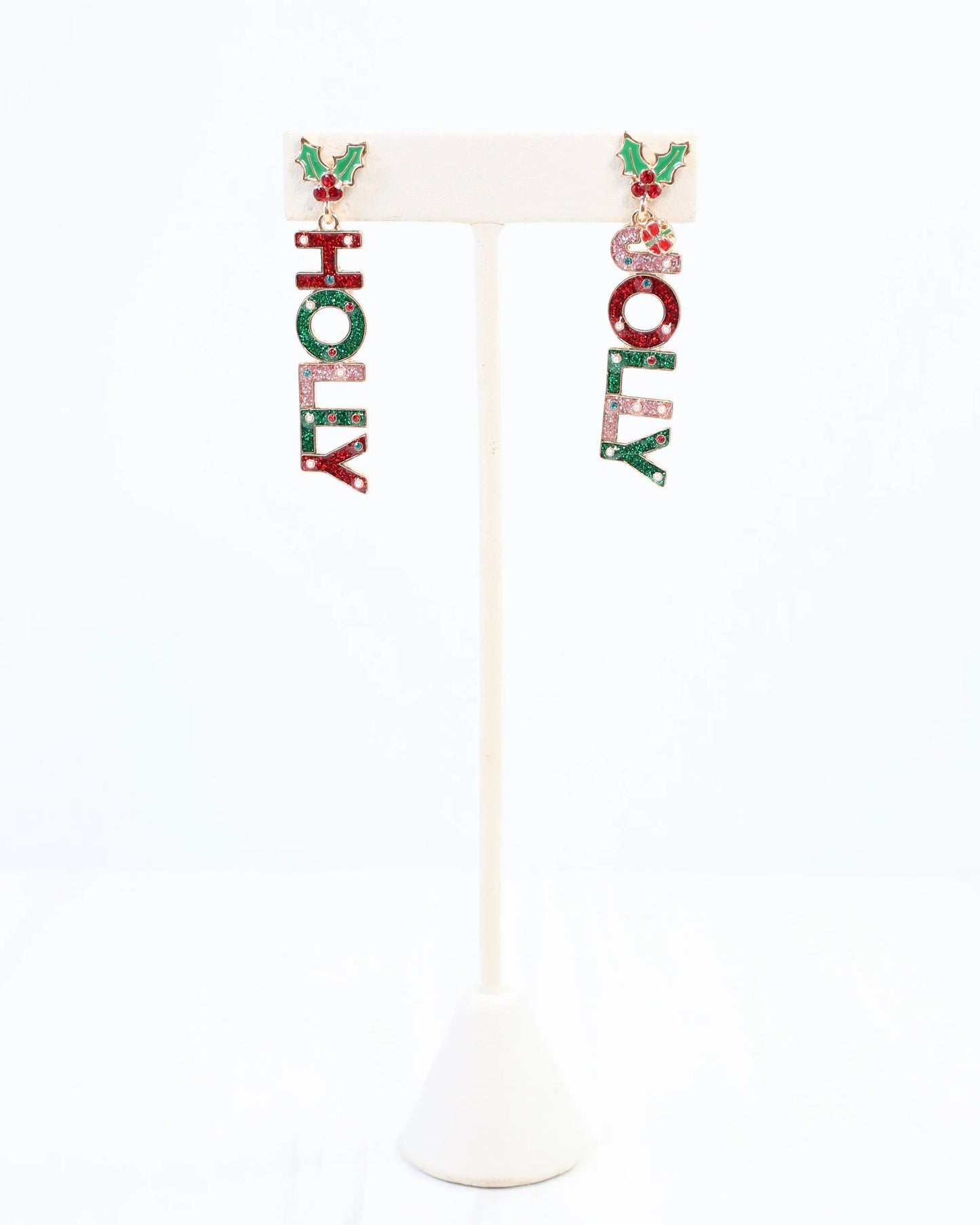 Deck the Halls Holly Jolly Earring Multi