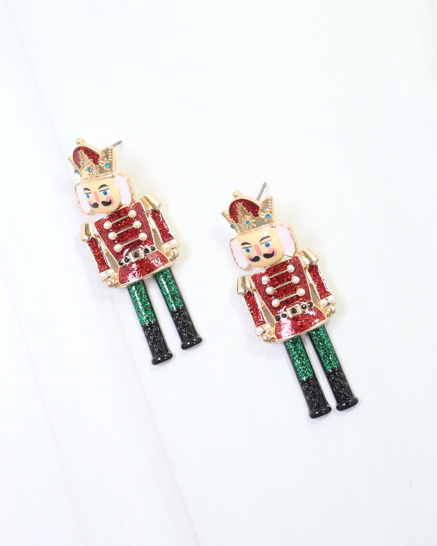 Nutcracker Waltz Earring Red