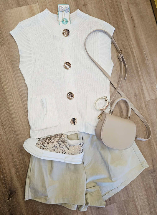 Fest- High Waist Shorts