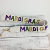 Beaded Mardi Gras Purse Strap