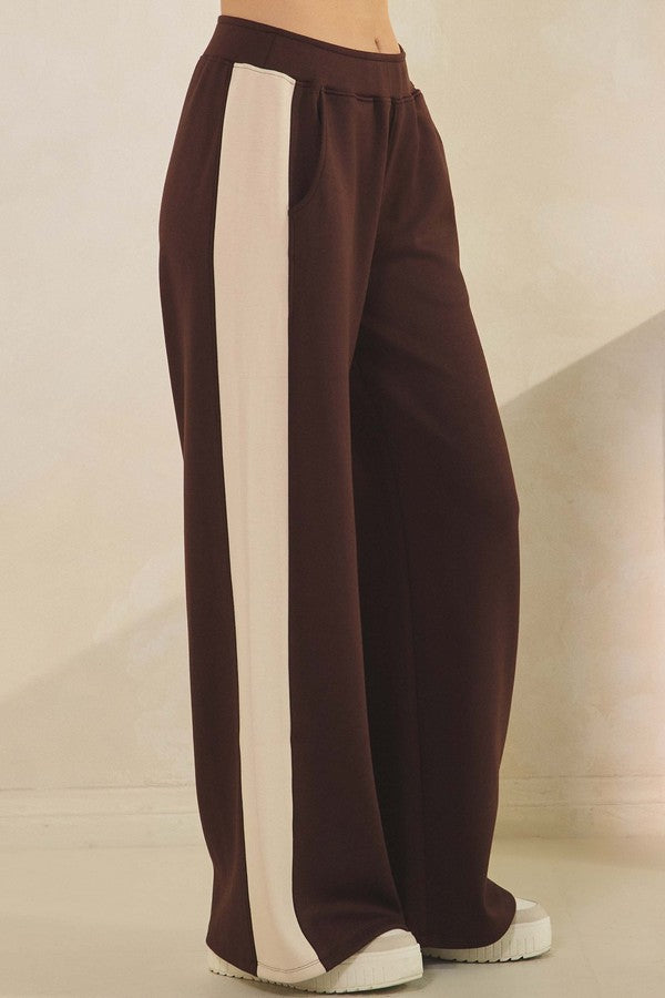 Ultra comfy Two Tone Wide Leg Pant
