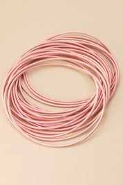 Stretchy Guitar String Bracelet Stack