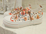 AMAN FLORAL- Peach
