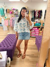 Blossom- Floral Print Top