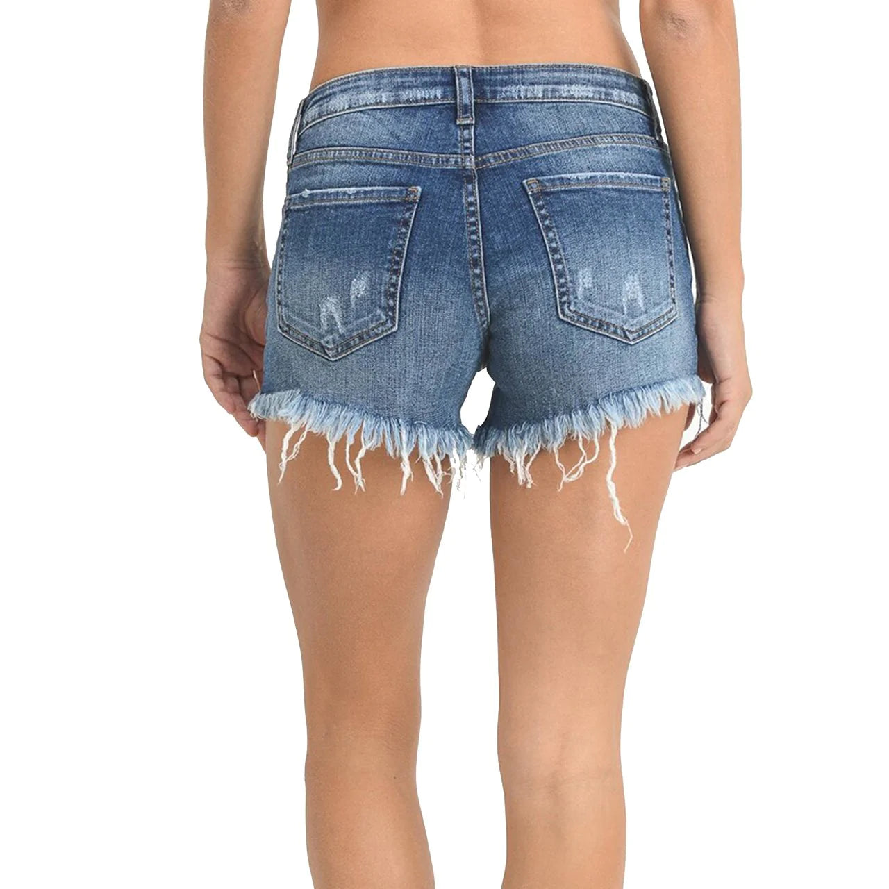 Just Right Mid Rise Jean Shorts