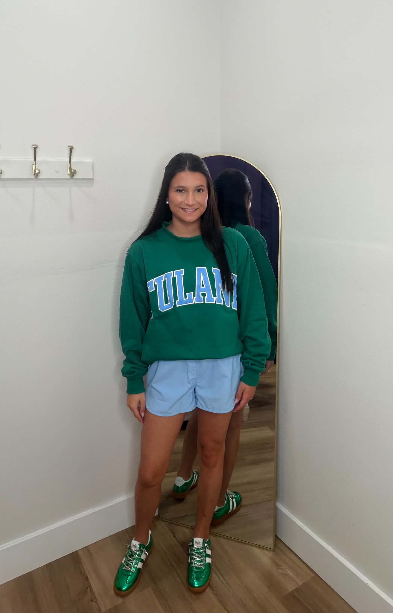 TULANE Varsity Mockneck Sweatshirt