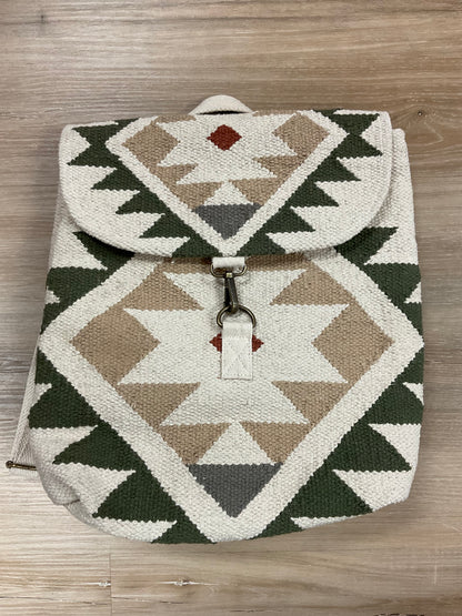 Woven Aztec Backpack
