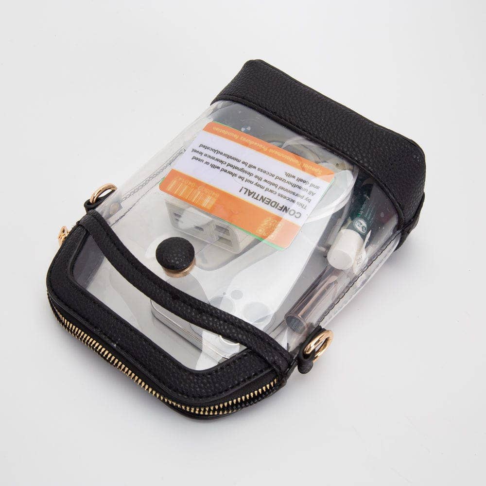 Carly Clear Mini Crossbody Bag
