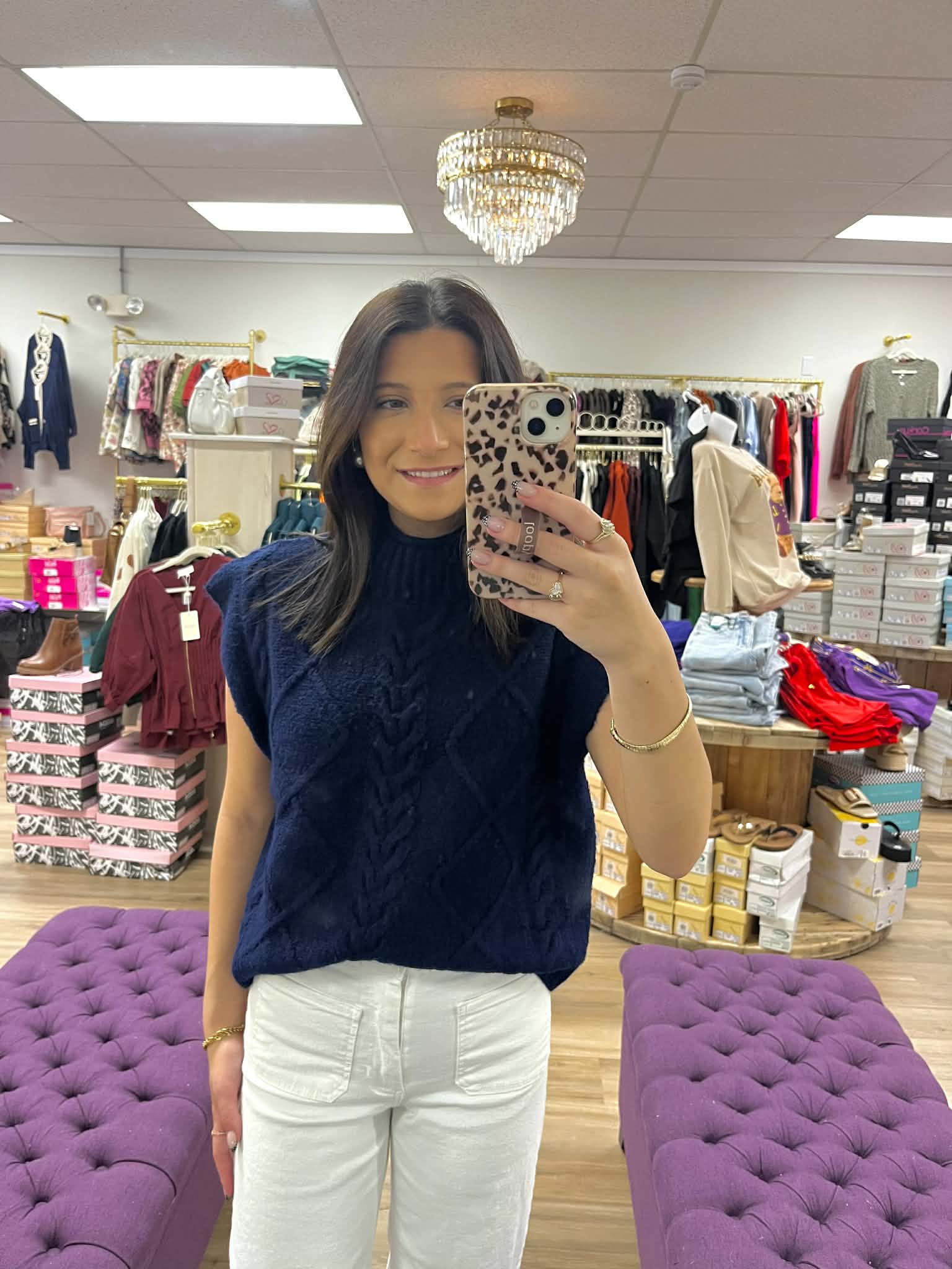 Preppy Pop Top