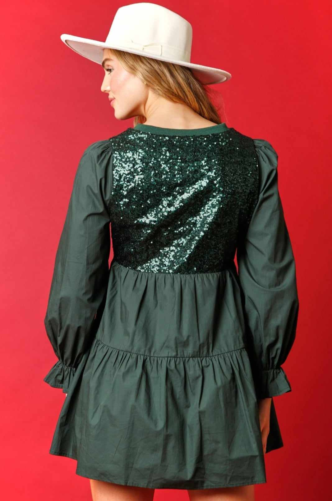 Holiday Drinks Mini Dress