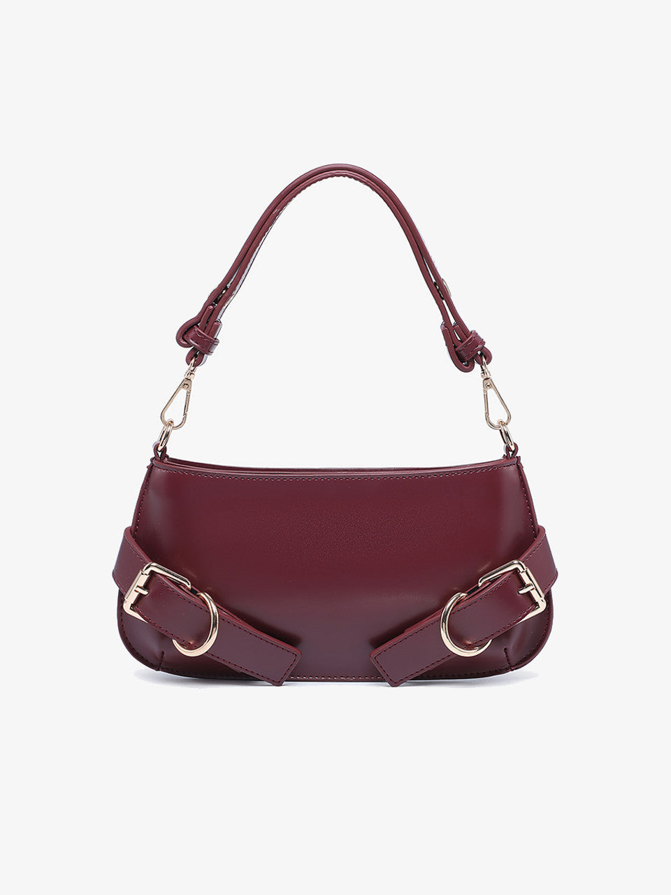 Winnipeg Adjustable Shoulder Bag w/ Buckle Detail