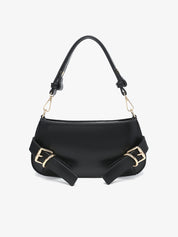 Winnipeg Adjustable Shoulder Bag w/ Buckle Detail