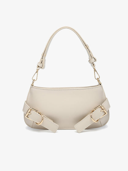 Winnipeg Adjustable Shoulder Bag w/ Buckle Detail