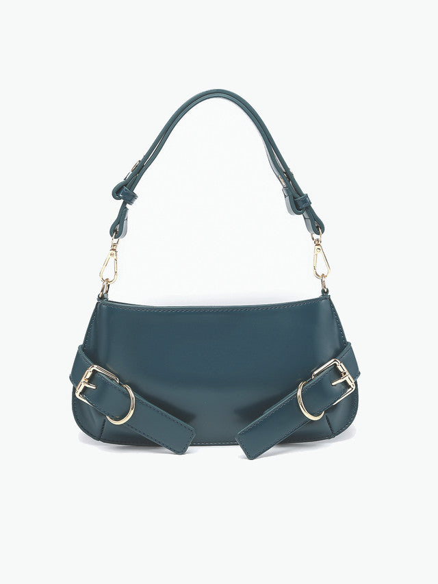 Winnipeg Adjustable Shoulder Bag w/ Buckle Detail